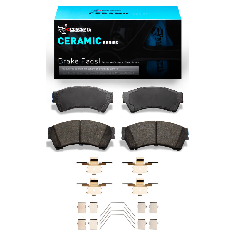 Ford Fusion Brake Pads - Front - R1 Concepts - Ceramic - `06-`13